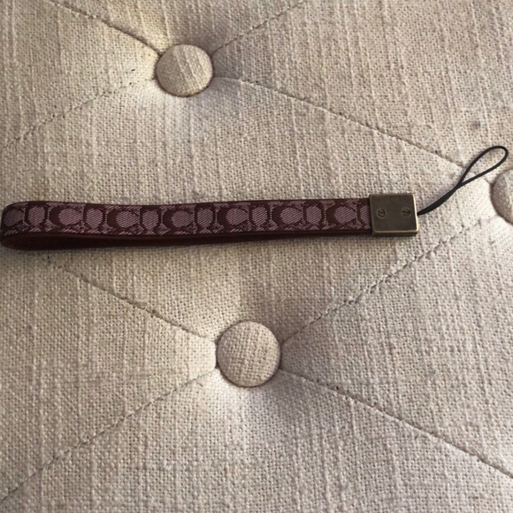 Authentic Coach Cell Phone Strap/Lanyard - Picture 2 of 5